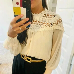 SMALL Lace Blouse